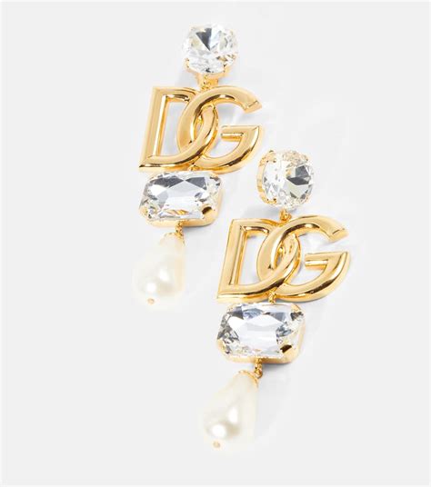 dolce gabbana diamond earrings|dolce and gabbana earrings sale.